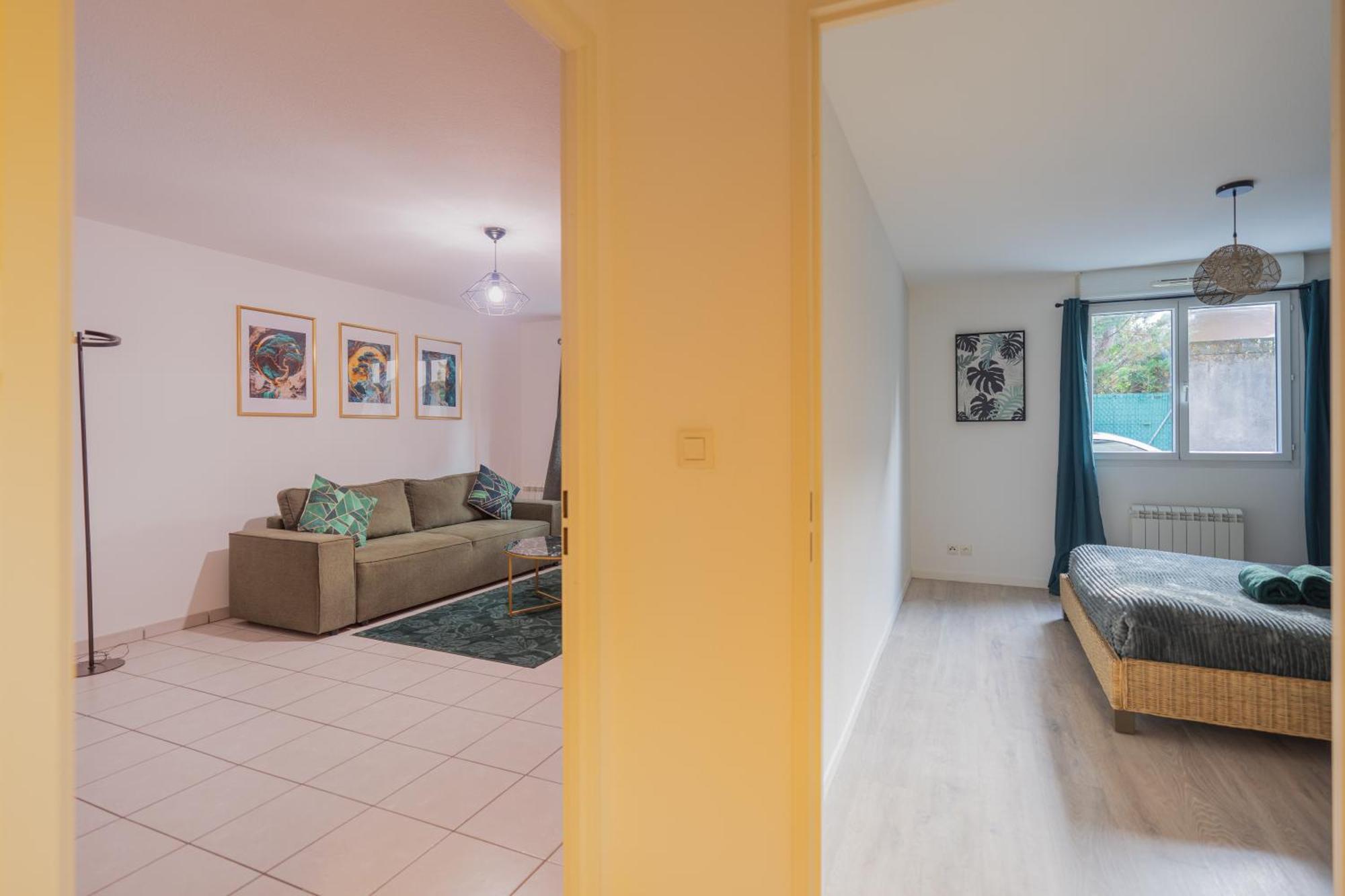 Appartement Tout Equipe A 3 Min Gare Annemasse - Ideal Famille Ou Pro - Parking Inclus วีลล์ลากรองด์ ภายนอก รูปภาพ
